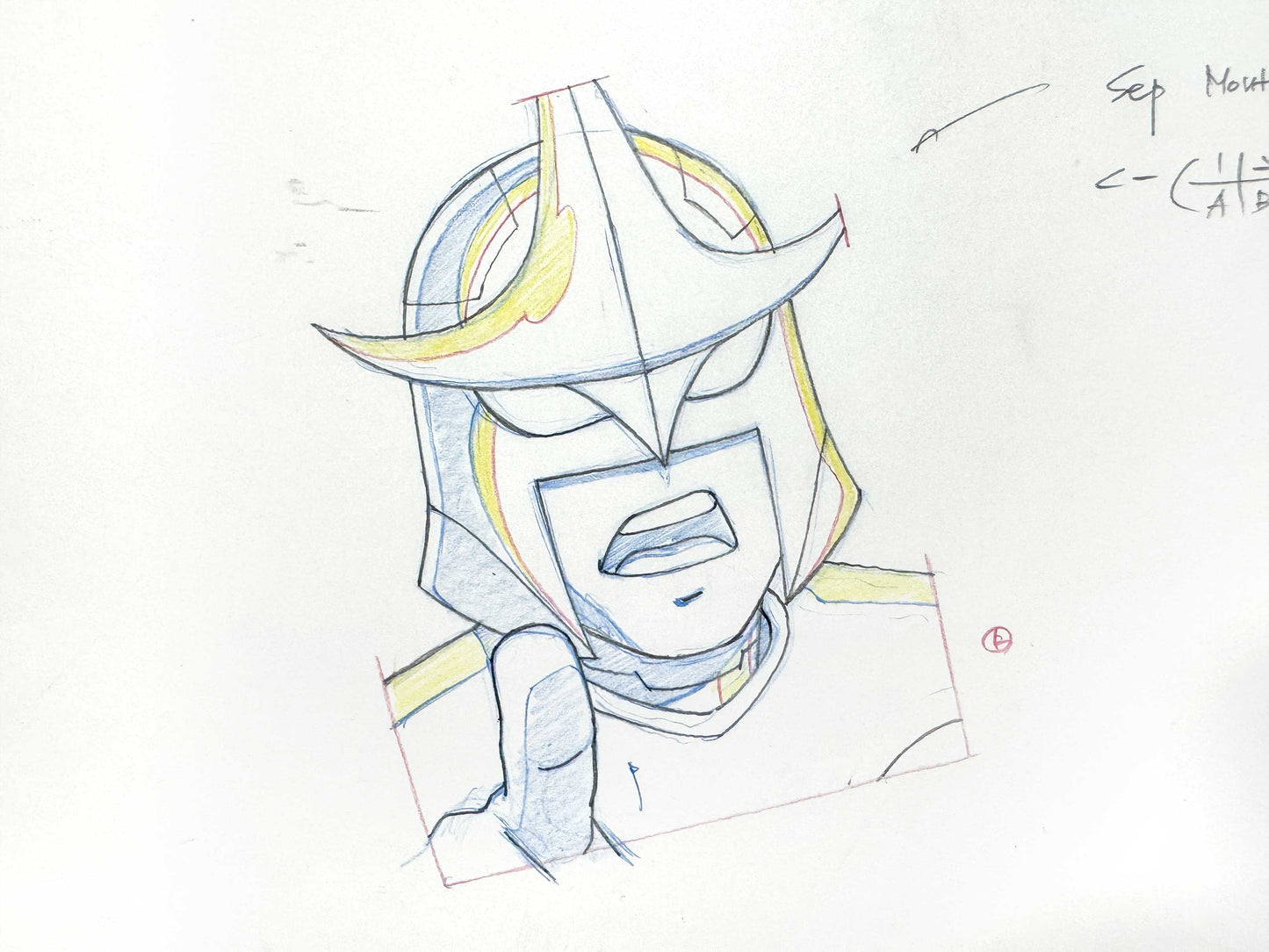 NOVA Original Animation Production Drawing from Ultimate Spider-Man Animation Series (2012-2017). For sale on FLIP Gallery