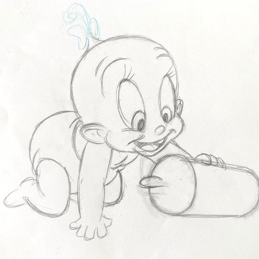WHO FRAMED ROGER RABBIT : Original animation drawing (Walt Disney/Amblin, 1989)