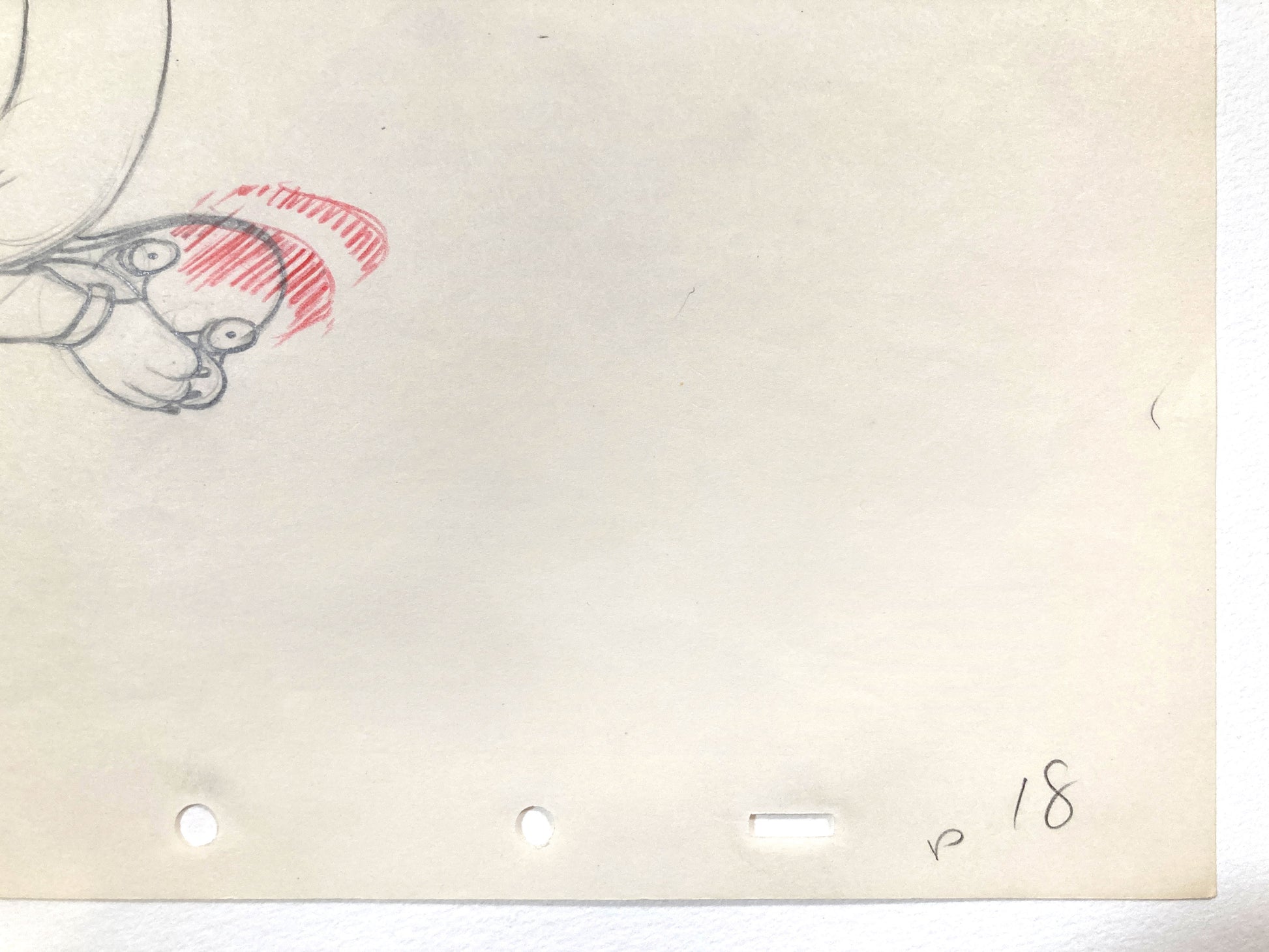 "Society Dog Show" Pluto Original Animation Drawing (Walt Disney, 1939). For sale on FLIP Gallery