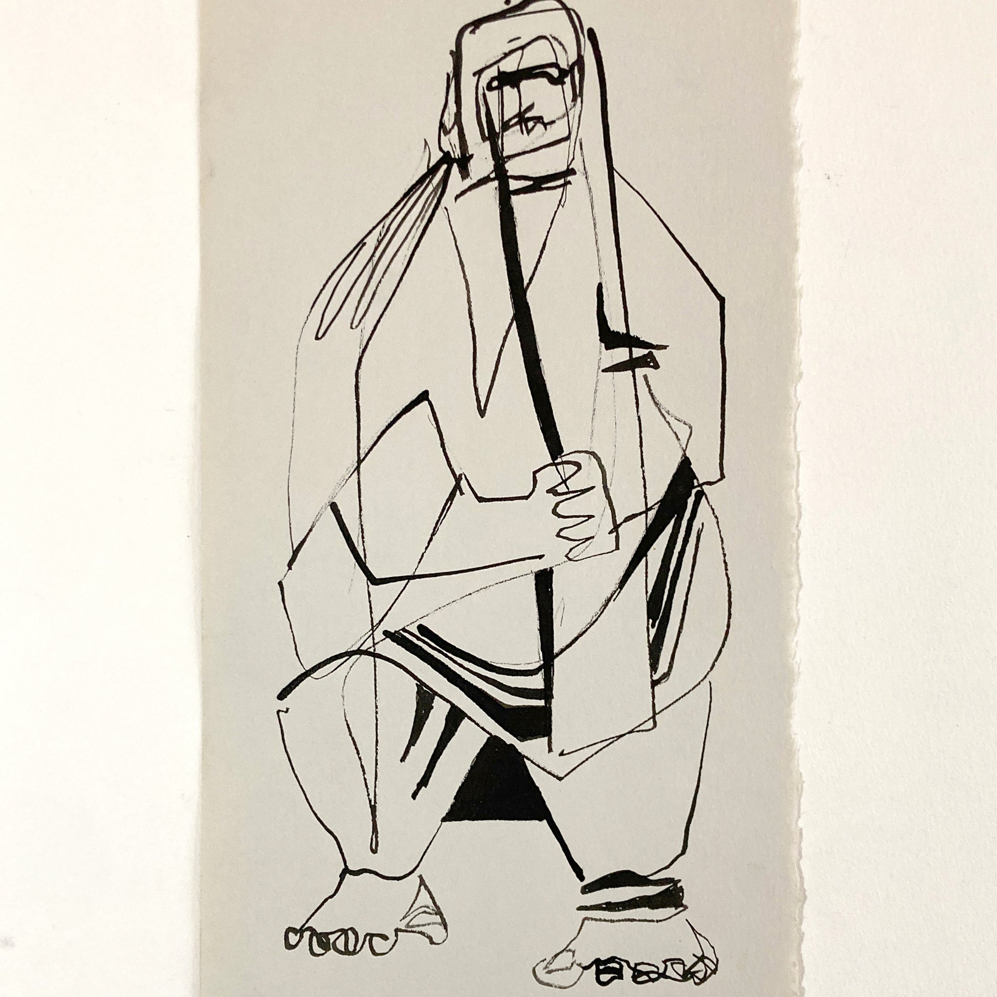 Original Artwork by the Disney Legend, Walt Peregoy (1970s) - Original Pen and Ink Sketche. For sale on FLIP Gallery