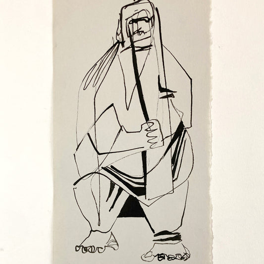 Original Artwork by the Disney Legend, Walt Peregoy (1970s) - Original Pen and Ink Sketche. For sale on FLIP Gallery