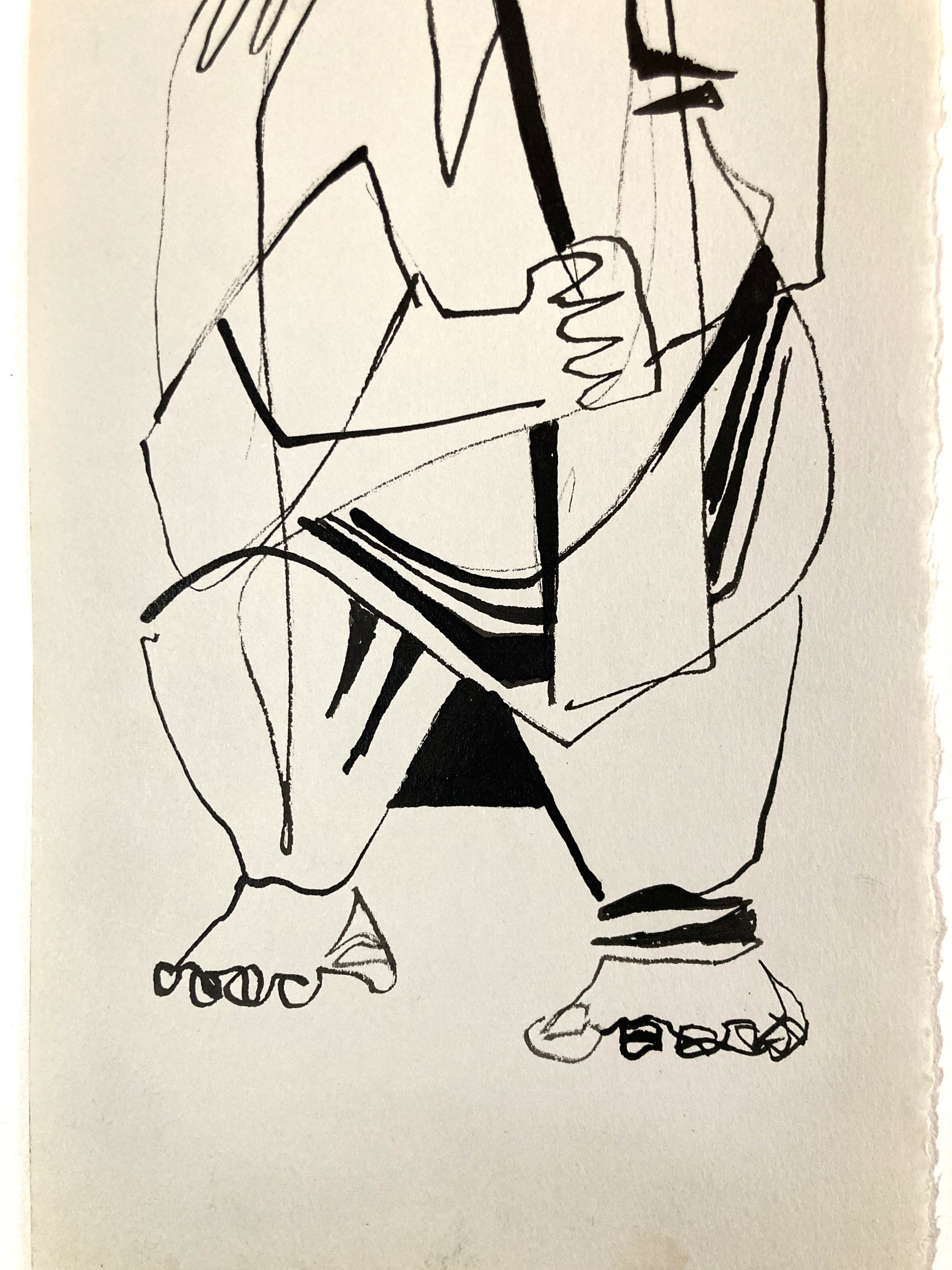 Original Artwork by the Disney Legend, Walt Peregoy (1970s) - Original Pen and Ink Sketche. For sale on FLIP Gallery