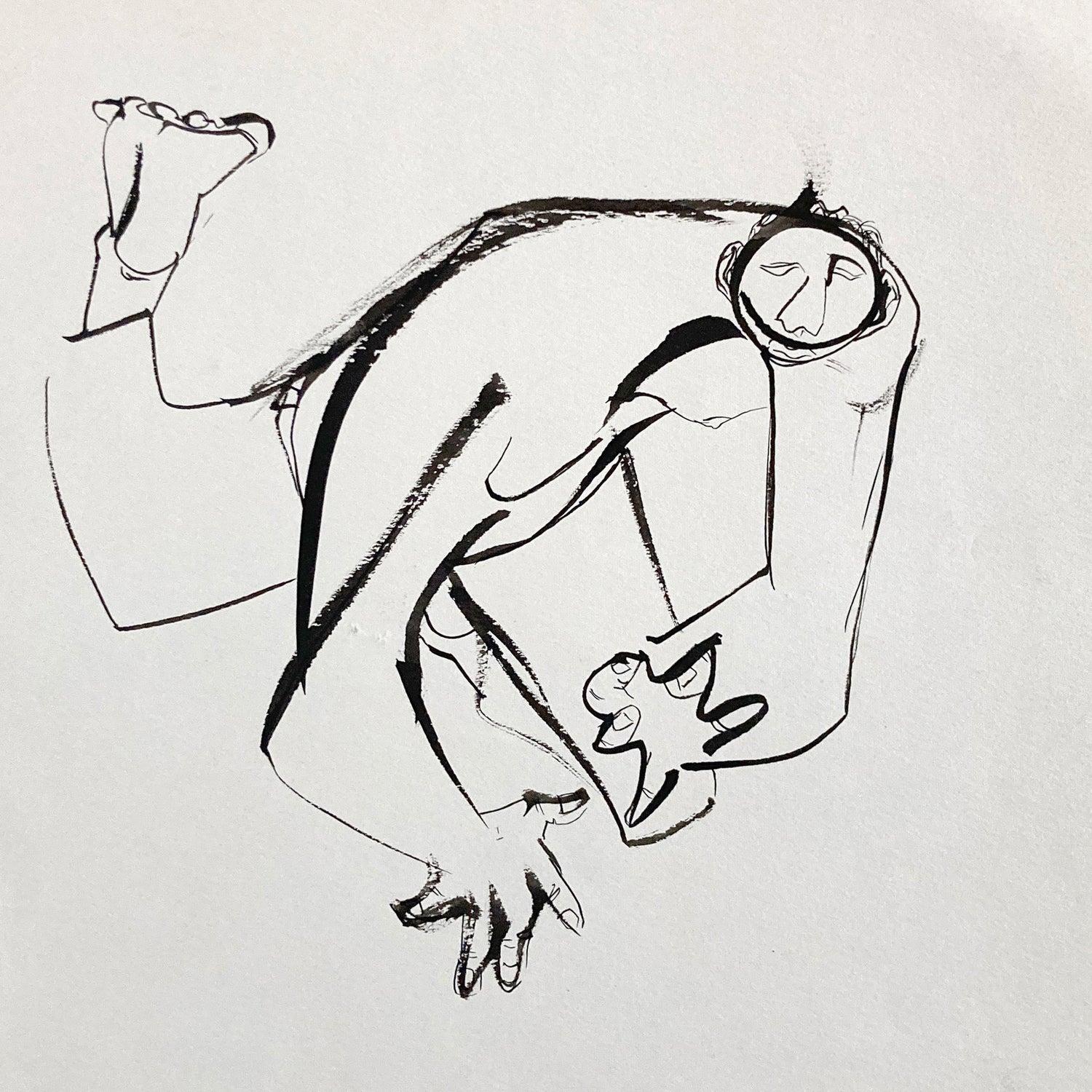 Original Artwork by the Disney Legend, Walt Peregoy (1970s) Original Pen and Ink Sketche. For sale on FLIP Gallery