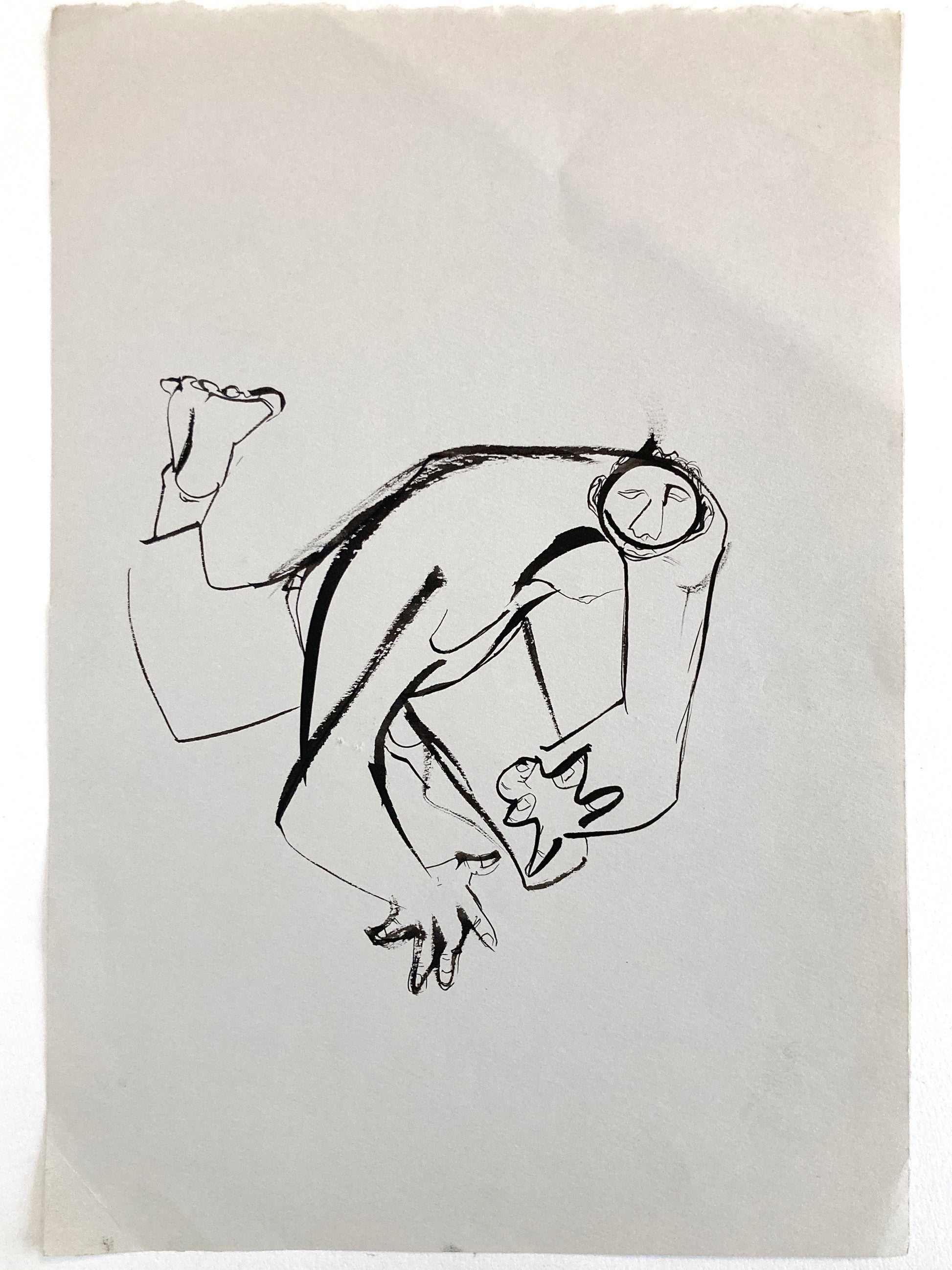 Original Artwork by the Disney Legend, Walt Peregoy (1970s) Original Pen and Ink Sketche. For sale on FLIP Gallery