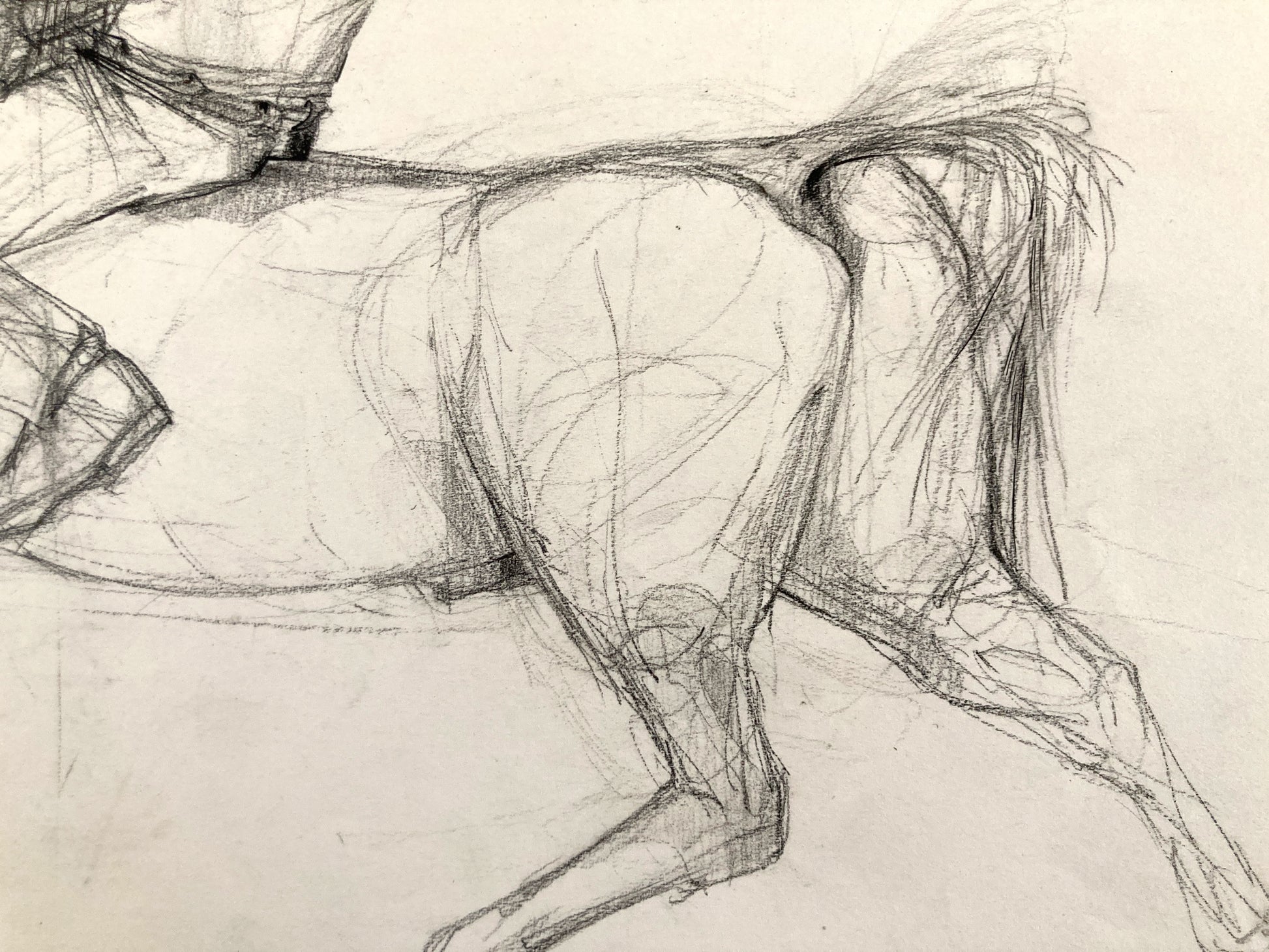 Original Artwork by the Disney Legend, Walt Peregoy (1970s) - Original Graphite Illustrations. For sale on FLIP Gallery