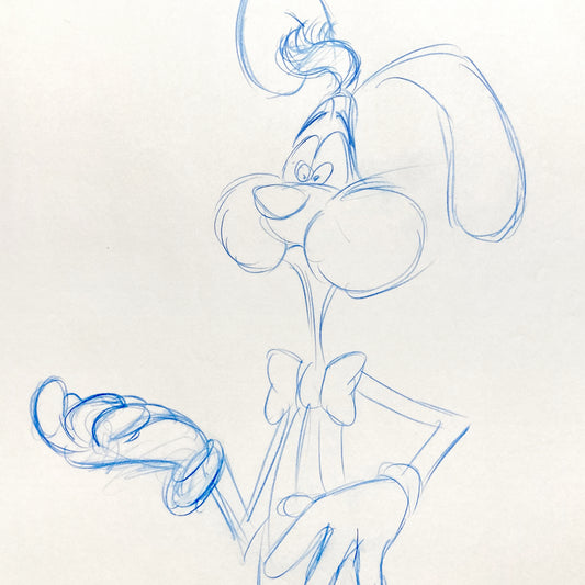 Who Framed Roger Rabbit : Original Production Animation Drawing - Signed (Walt Disney/Amblin, 1988). For sale on FLIP Gallery