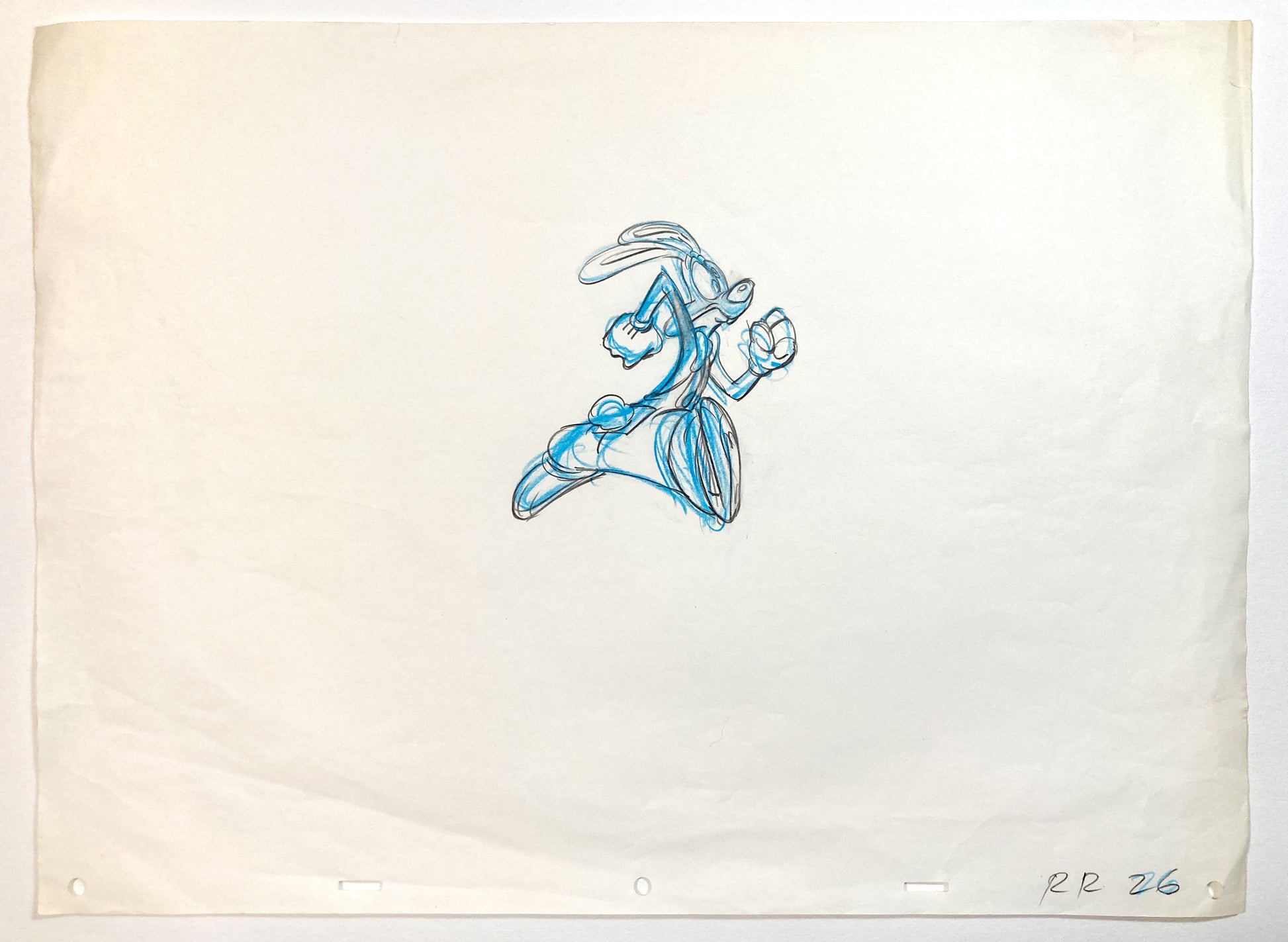 Who Framed Roger Rabbit : Original Production Animation Drawing (Walt Disney / Amblin, 1988). For sale on FLIP Gallery