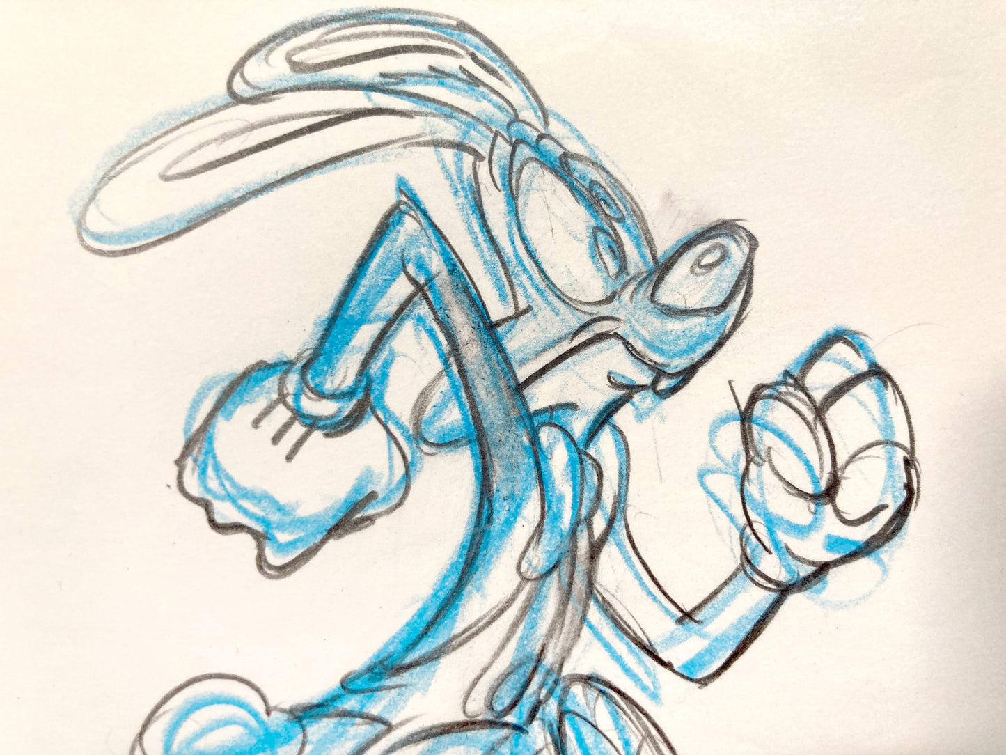 Who Framed Roger Rabbit : Original Production Animation Drawing (Walt Disney / Amblin, 1988). For sale on FLIP Gallery