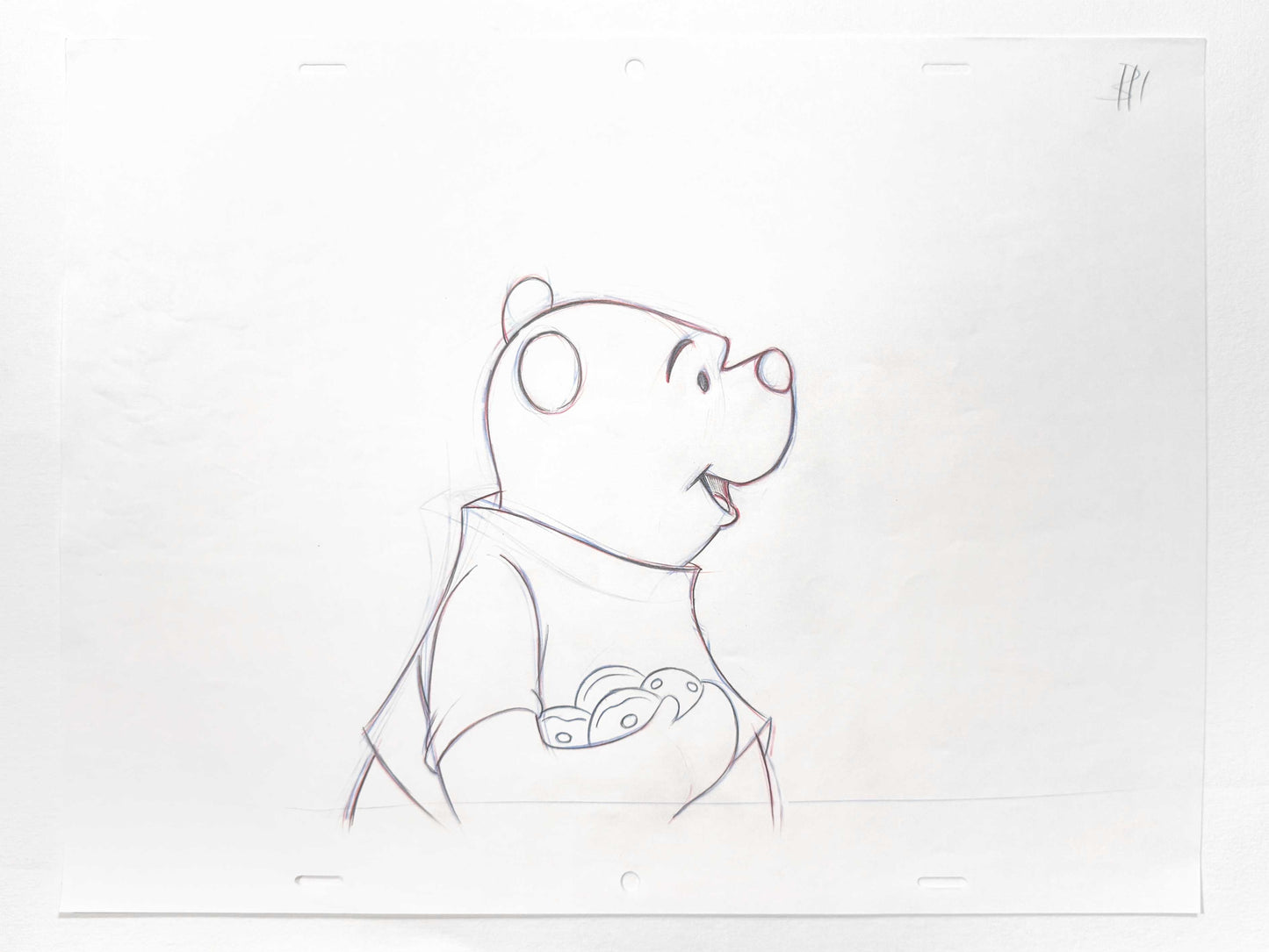 Piglet's Big Movie - Winnie the Pooh Original Animation Drawing (Walt Disney, 2003). For sale on FLIP Gallery