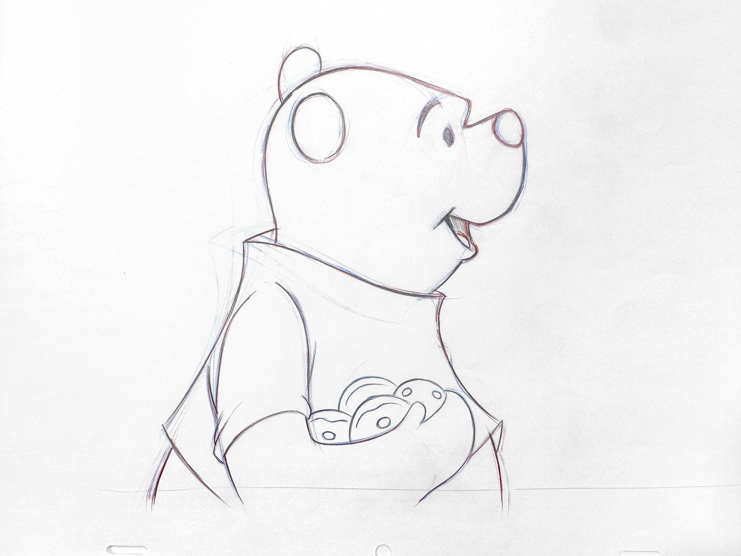 Piglet's Big Movie - Winnie the Pooh Original Animation Drawing (Walt Disney, 2003). For sale on FLIP Gallery