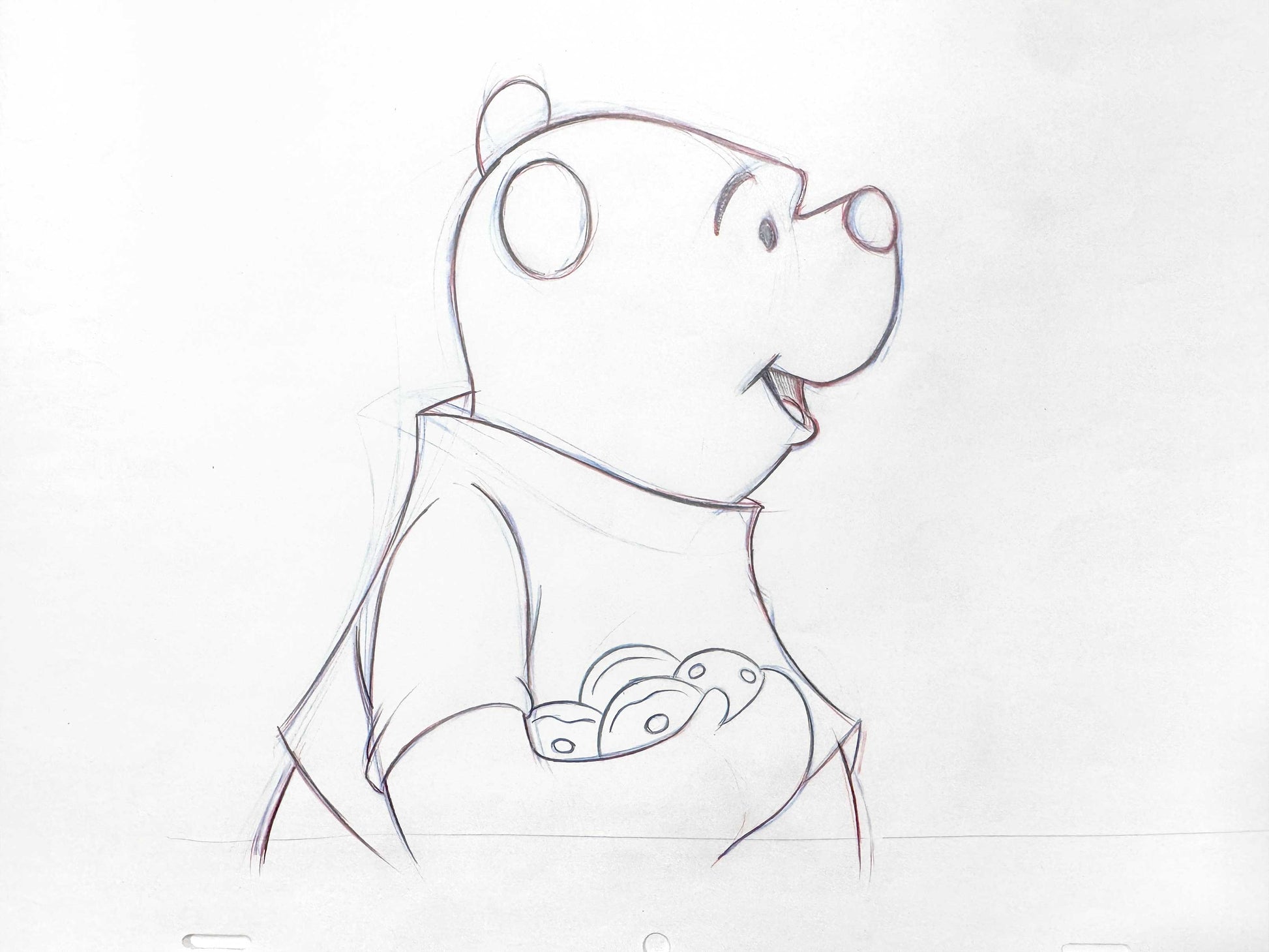 Piglet's Big Movie - Winnie the Pooh Original Animation Drawing (Walt Disney, 2003). For sale on FLIP Gallery