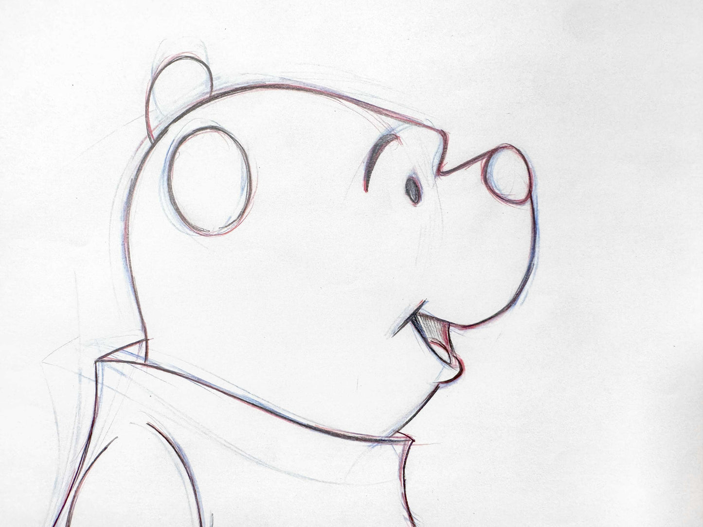 Piglet's Big Movie - Winnie the Pooh Original Animation Drawing (Walt Disney, 2003). For sale on FLIP Gallery