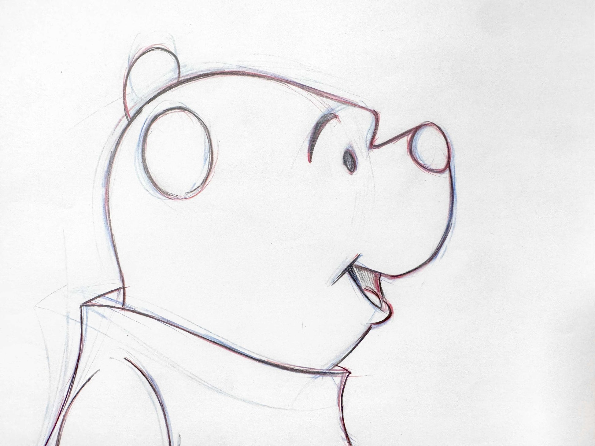 Piglet's Big Movie - Winnie the Pooh Original Animation Drawing (Walt Disney, 2003). For sale on FLIP Gallery