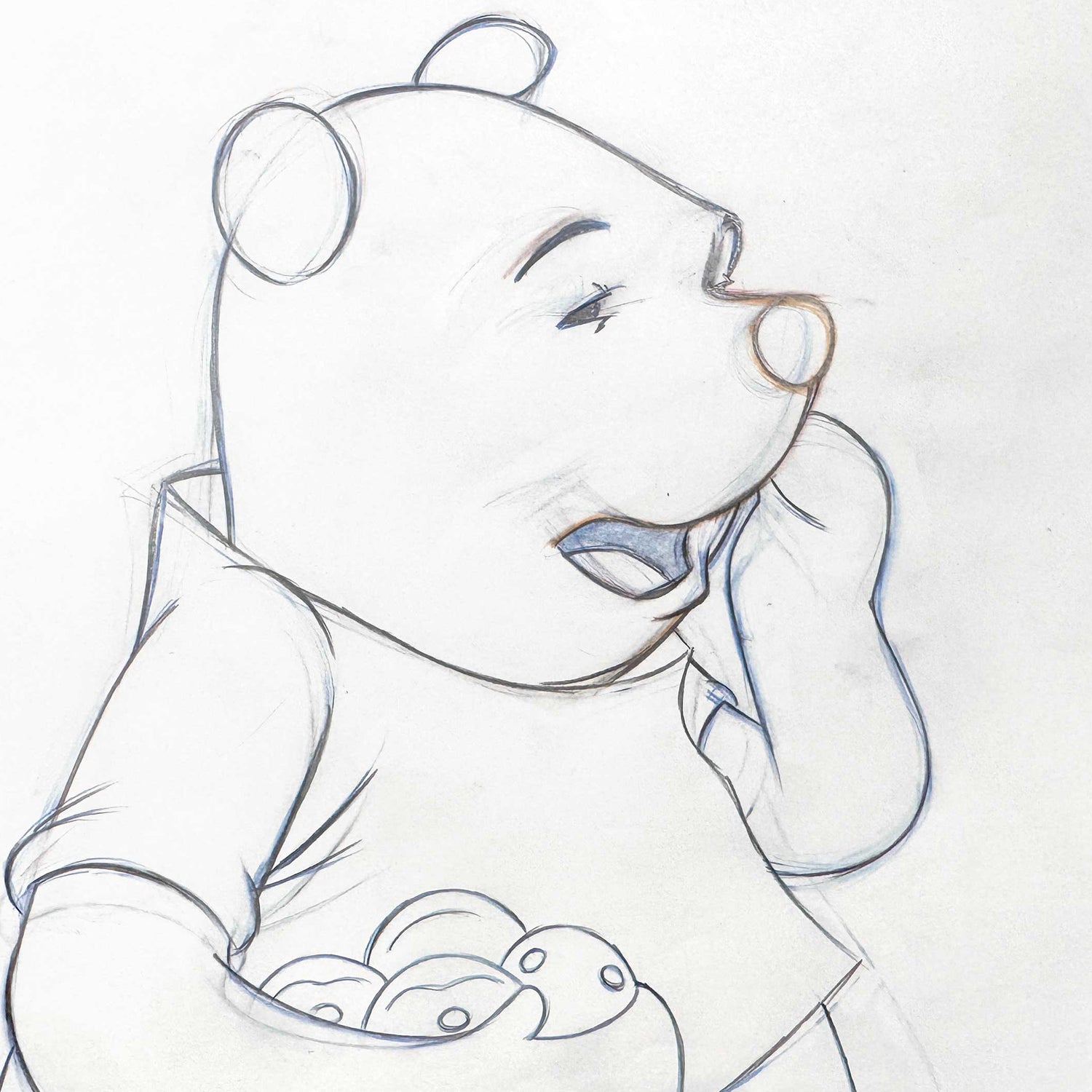 Piglet's Big Movie - Winnie the Pooh Original Animation Drawing (Walt Disney, 2003). For sale on FLIP Gallery