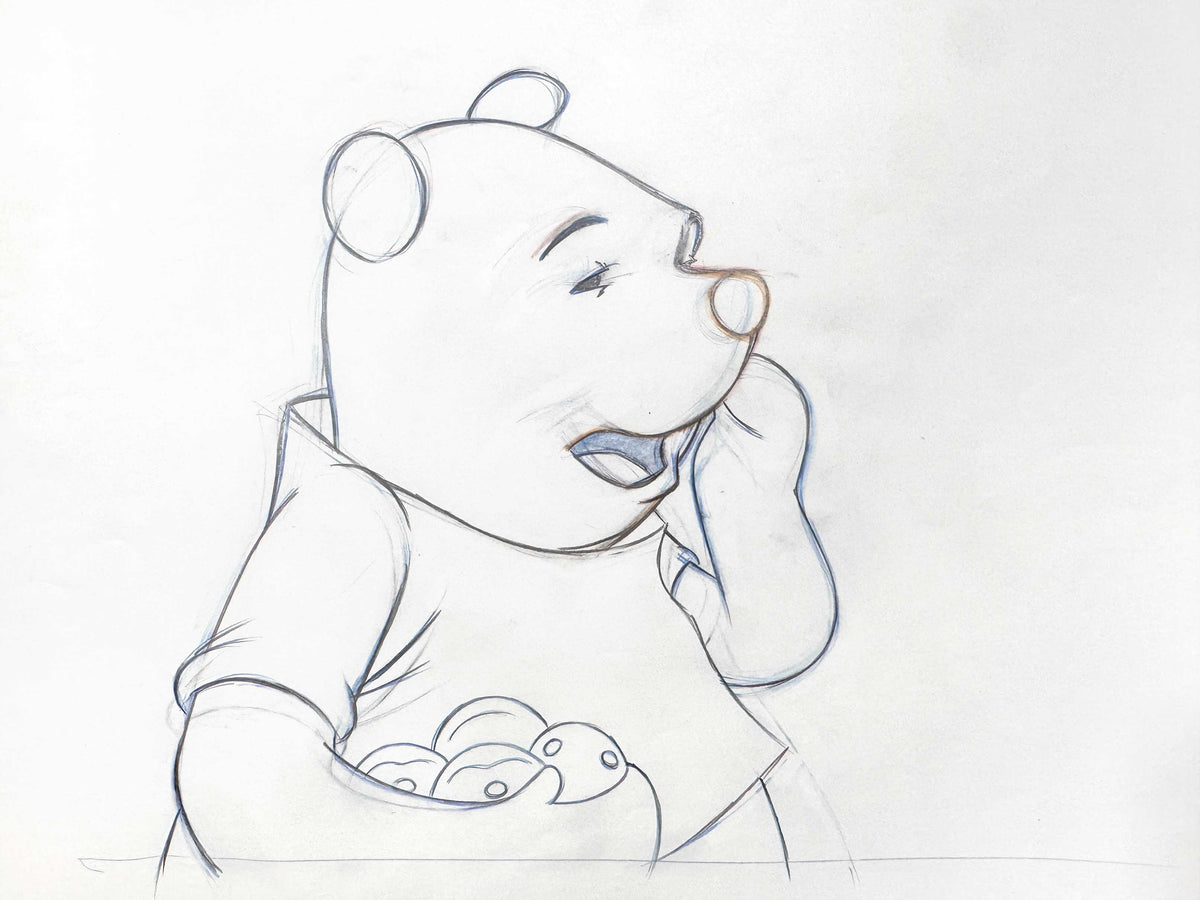 Piglet's Big Movie - Winnie the Pooh Original Animation Drawing (Walt Disney, 2003). For sale on FLIP Gallery