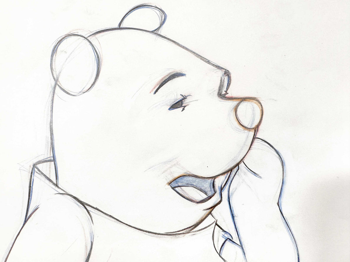 Piglet's Big Movie - Winnie the Pooh Original Animation Drawing (Walt Disney, 2003). For sale on FLIP Gallery