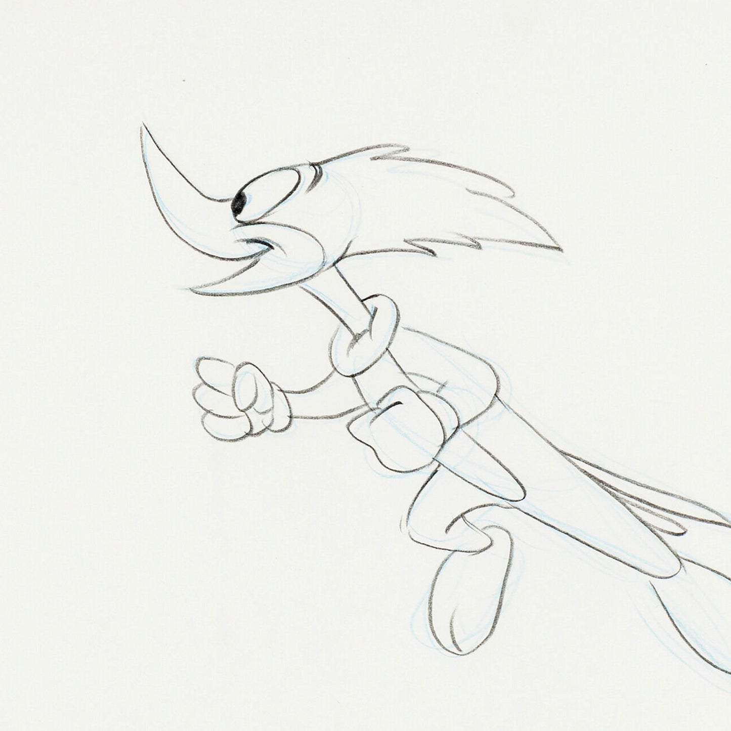 Woody Woodpecker : Vintage Original Production Used Animation Drawing (Walter Lantz), 1960. For sale on FLIP Gallery