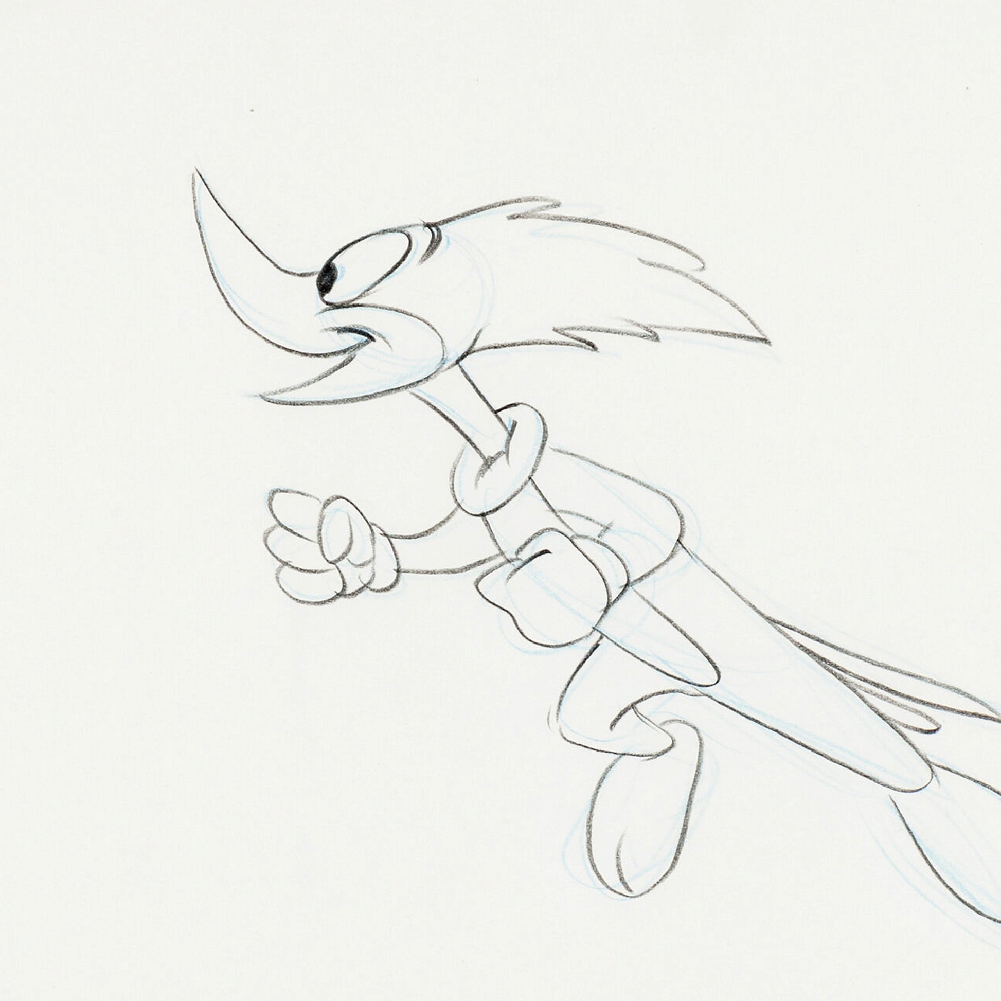 Woody Woodpecker : Vintage Original Production Used Animation Drawing (Walter Lantz), 1960. For sale on FLIP Gallery